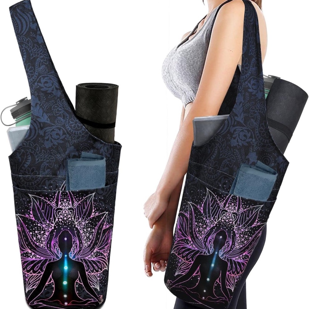 Brand new canvas one strap yoga bag